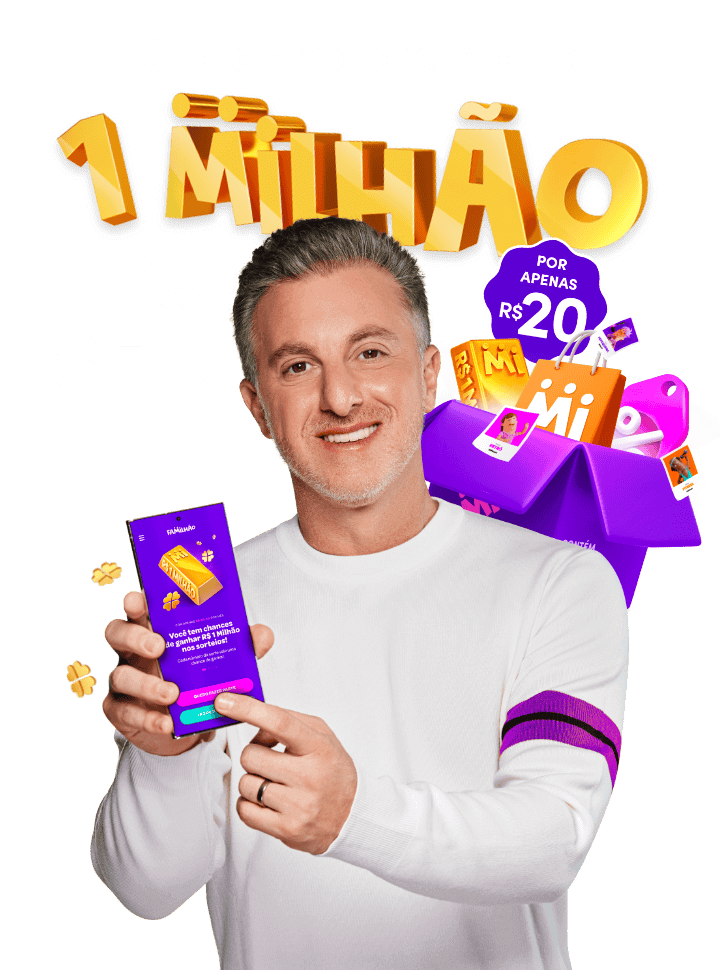 O próximo prêmio de 1 Milhão pode ser seu!
